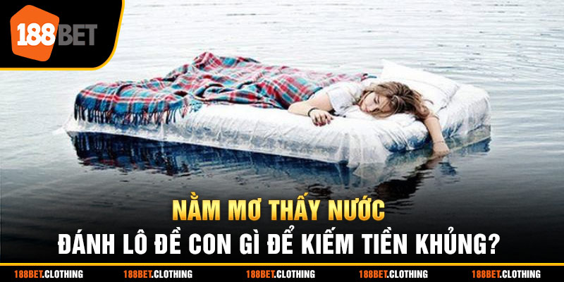 Nằm Mơ Thấy Nước Đánh Lô Đề Con Gì Để Kiếm Tiền Khủng?